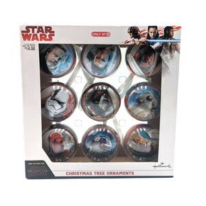 Disney Star Wars The Last Jedi Christmas Tree‎ Ornaments